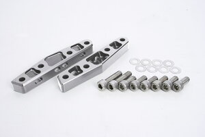 ゼファー1100(ZEPHYR) AH1フォーク用 アキシャルキャリパーサポート(brembo 40mm&320mm) シルバー ハイパープロ(HYPER PRO)