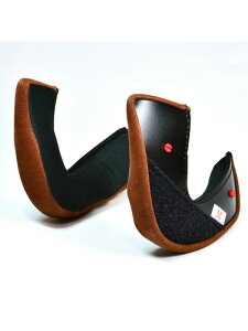 HJP459 �`�[�N�p�b�h FG-70S X-WING �u���E��/�u���b�N S�i25mm�j�T�C�Y HJC