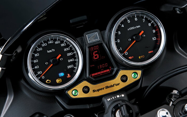 楽天市場】CB1300SB（14年） メーターパネル ゴールド HONDA（ホンダ 
