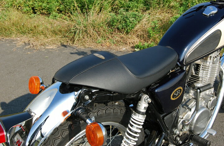 楽天市場】SR400/500（〜09年） シングルカフェレーサーシート K＆H 