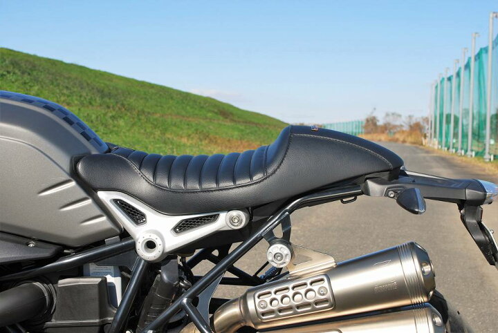 楽天市場】BMW R nineT シングルシート Aステッチ/タックロールタイプ 