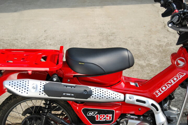 楽天市場】CT125ハンターカブ そら豆（ロー）シート Bステッチ K＆H 
