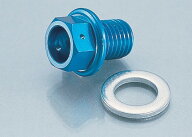 ZRX400/2 アルミドレンボルト M12×14mm×ピッチ1.5（D-1） KITACO（キタコ）