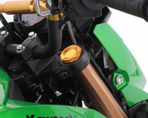 Z125 PRO�iBR125H�j �A���~�t�H�[�N�L���b�v�J�o�[ �S�[���h�i2�Z�b�g�j KITACO�i�L�^�R�j