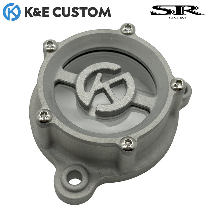 楽天市場】K&E CUSTOM スケルトンII オイルフィルターカバー SKELETON 