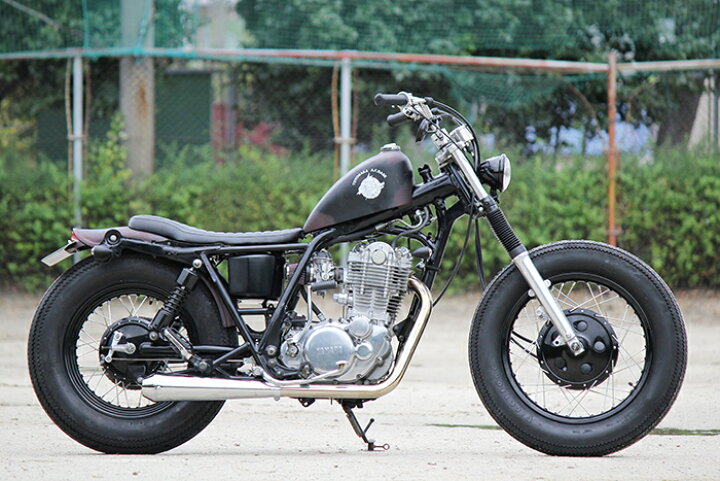 楽天市場】SR400/SR500 G-サスペンション265 /ブラック（取付穴14-14mm 