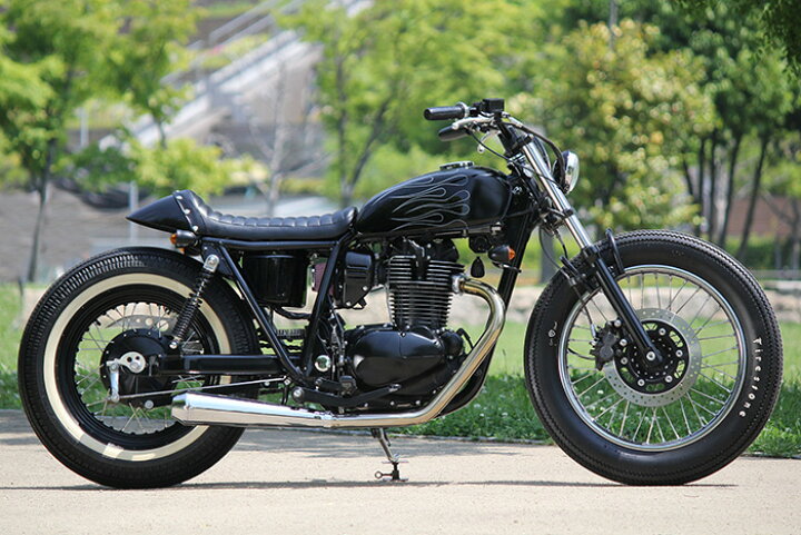 楽天市場】250TR 16インチキット MT クローム スチールスポーク リア 