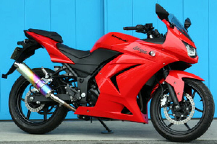 楽天市場】Ninja250R（ニンジャ） ZERO ANO スリップオンマフラー 