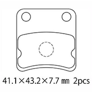 A61-002HN �u���[�L�p�b�h NTB