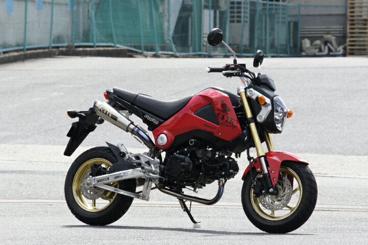 楽天市場】GROM（グロム） GP-PERFORMANCE RS-R フルチタン アップ 