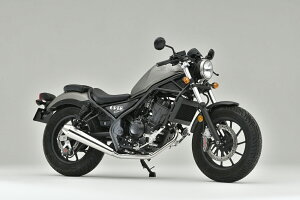 レブル250(Rebel250) SSメガホン コンプリートマフラー クローム 政府認証品 OVER(オーバーレーシング)