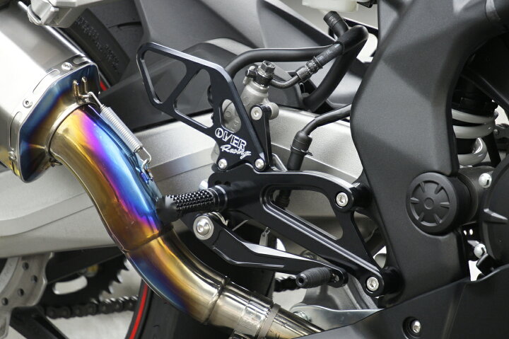 楽天市場】CBR250RR（17年） BACK-STEP 4ポジション ブラック OVER 