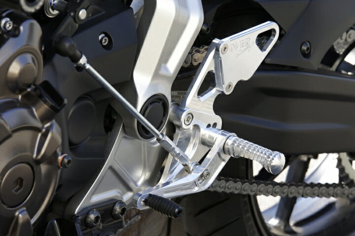 楽天市場】MT-07 バックステップ 4ポジション シルバー OVER（オーバー 