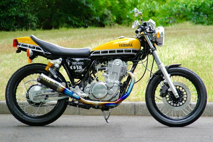 楽天市場】SR400（FI） スポーツライディング ハンドルキット シルバー 