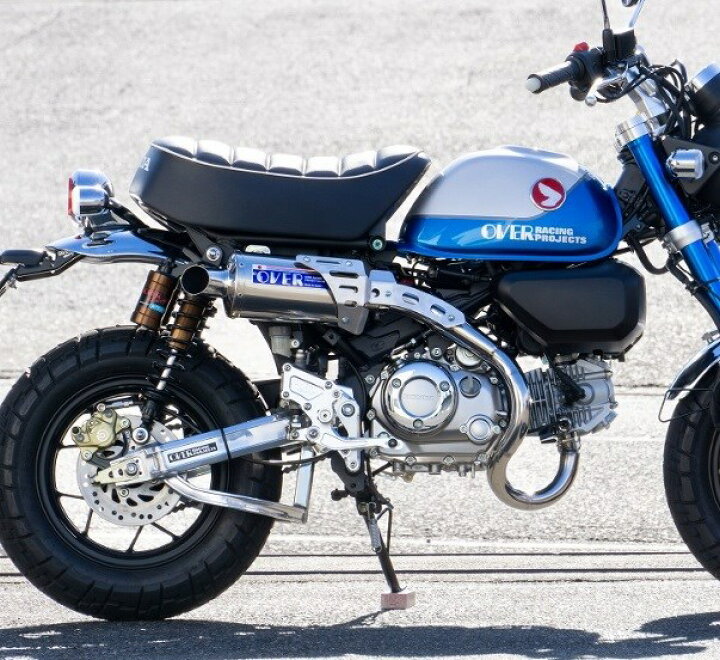 楽天市場】モンキー125（8BJ-JB03） ステンオーバルアップマフラー 