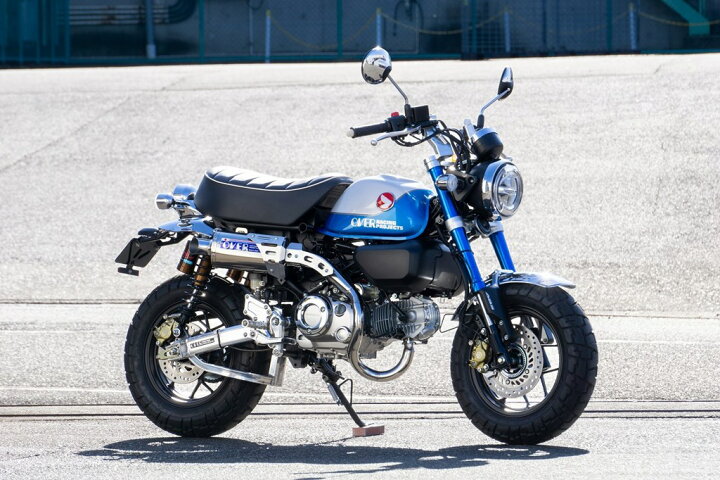 楽天市場】モンキー125（8BJ-JB03） ステンオーバルアップマフラー 