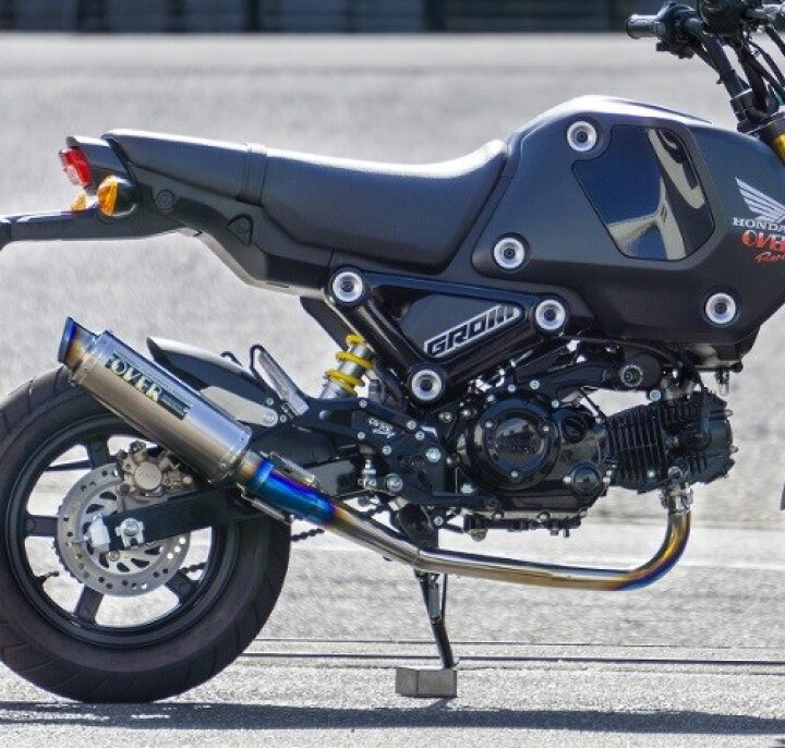 楽天市場】GROM（グロム）2BJ-JC92 GP-PERFORMANCE フルチタンマフラー 