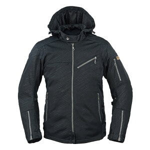 RR7347 アーバンメッシュパーカーFP スラッシュブラック WLサイズ(レディース) ラフアンドロード(Rough&Road)