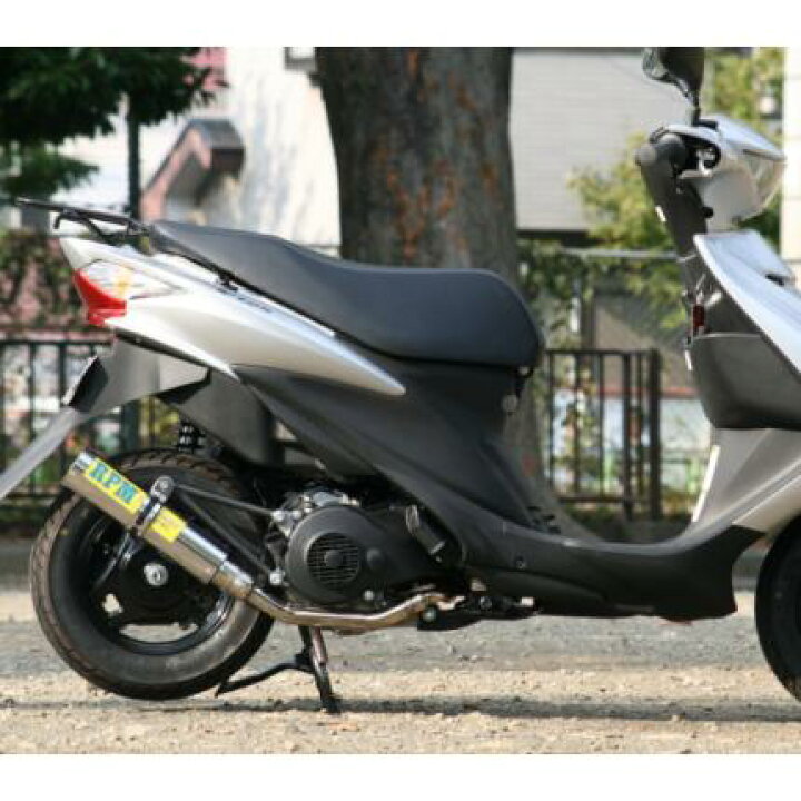 楽天市場】RPMステンレスマフラー（政府認証） RPM アドレスV125S 