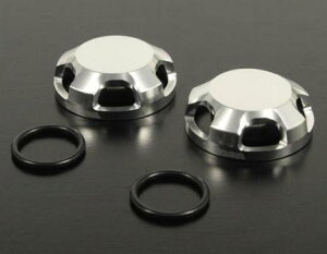 NC700X フォークボルトキャップ(シルバー) SP武川(TAKEGAWA)