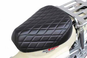 スーパーカブ110(JA44) クッションシートカバー(ダイヤモンドステッチ)ブラック SP武川(TAKEGAWA)