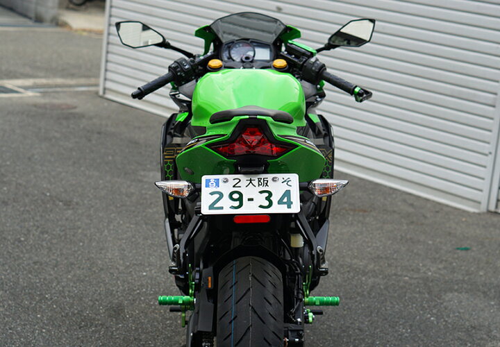 楽天市場】ZX-25R（20年） アルミ製 フェンダーレスキット SNIPER 