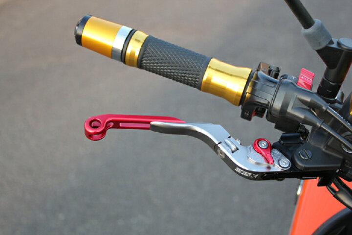楽天市場】Z750・S 可倒延長式アジャストレバーセット レバー：ゴールド アジャスター：レッド SSK SPEEDRA（スピードラ） : バイク  メンテ館 Z750・S 可倒式アジャストレバーセット レバー：チタン   SSK SPEEDRA（スピードラ）