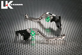 バリオス2（BALIUS） スタンダードタイプ ショートアルミビレットレバーセット（チタンカラー） U-KANAYA