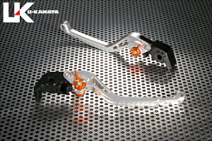 Ninja H2/R スタンダードタイプ ロングアルミビレットレバーセット(シルバー) U-KANAYA