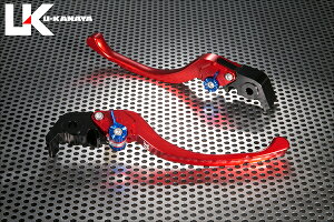 Ninja H2/R ツーリングタイプ アルミビレットレバーセット(レッド) U-KANAYA