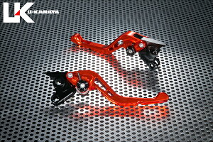 フォルツァ(FORZA)MF08/MF10/MF06 GPタイプ ショートアルミビレットレバーセット(オレンジ) U-KANAYA