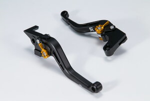 マグナ250(V-TWIN MAGNA) スタンダードタイプ ショートアルミビレットレバーセット マットブラック U-KANAYA