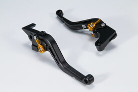 GPX250R スタンダードタイプ ショートアルミビレットレバーセット マットブラック U-KANAYA