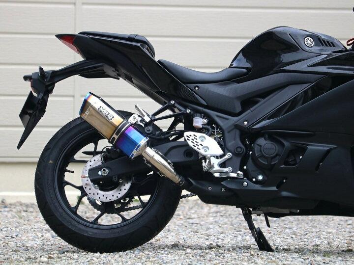 楽天市場】YZF-R25（8BK-RG74J） SS-OVALサイレンサー 焼き色チタン 
