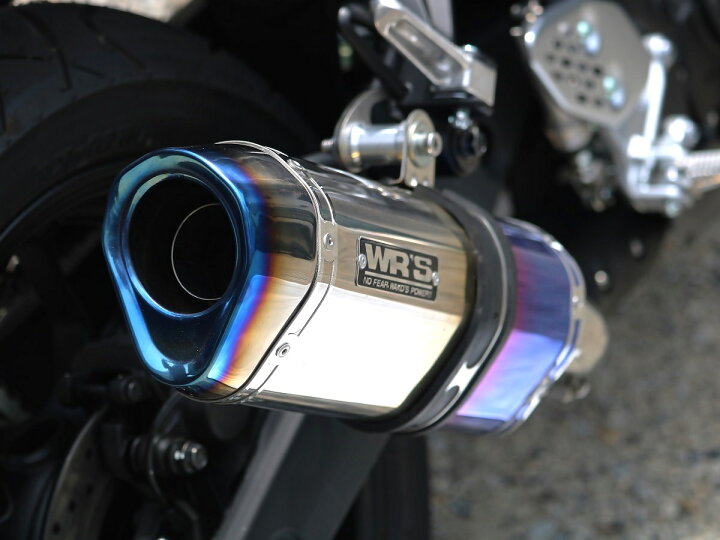 楽天市場】YZF-R25（8BK-RG74J） SS-OVALサイレンサー 焼き色チタン 