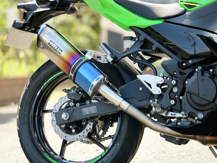 楽天市場】Ninja400（ニンジャ）18年 SS-OVAL スリップオンマフラー 