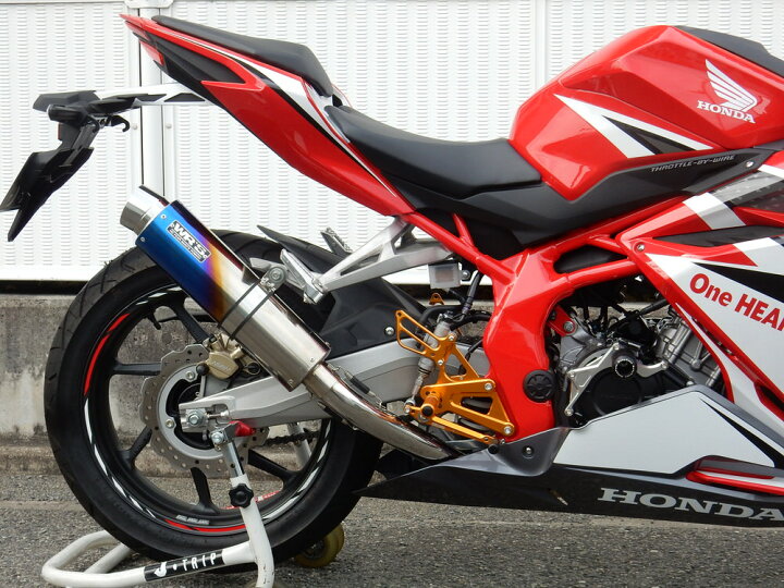 楽天市場】CBR250RR（17年）2BK-MC51 フルエキゾーストマフラー 