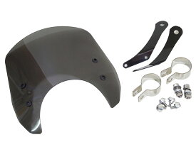 スポーツスターXL（SPORTSTER） メーターバイザーエクスクルーシブ ショート スモーク WORLD WALK（ワールドウォーク）