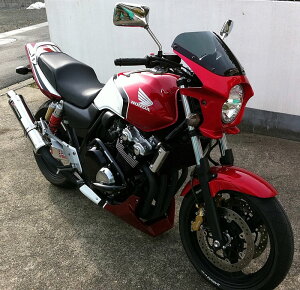 楽天市場 ホーネット250 Hornet 汎用ビキニカウル Ds 01 Typeエアロ クリアスクリーン キャンディーブレイジングレッド単色塗装 R 195 World Walk ワールドウォーク バイク メンテ館