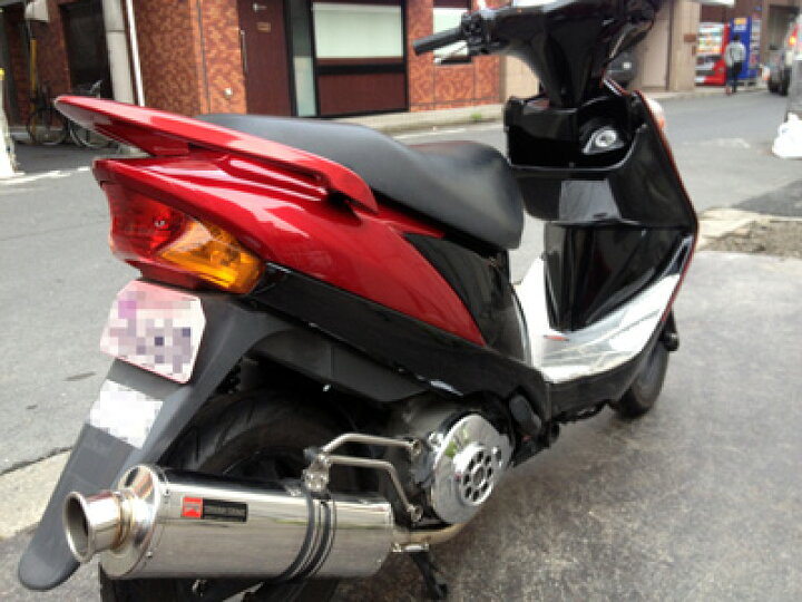 楽天市場】アドレスV125S（ADDRESS） パワーサイレントマフラー 