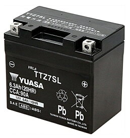 【あす楽対象】リード125（LEAD）JF45（2013年モデル） TTZ7SL（YTZ7S互換）メンテナンスフリーバッテリー 液入り充電済 台湾ユアサ