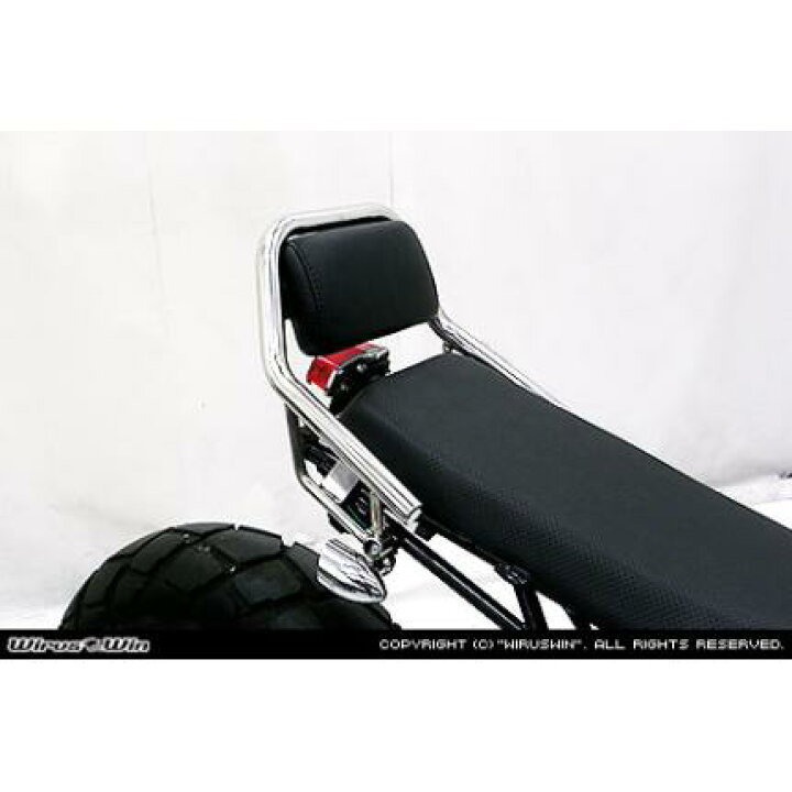 楽天市場】バックレスト付タンデムバー ウイルズウィン（WirusWin 
