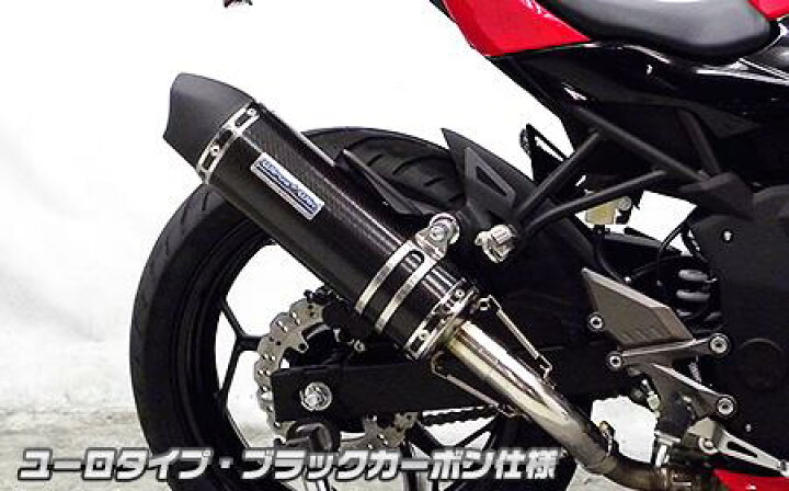 楽天市場】Ninja250SL（ニンジャ250SL） スリップオンマフラー ユーロ 