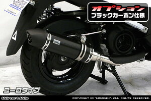 アクシスZ(AXIS Z)2BJ-SED7J ロイヤルマフラー ユーロタイプ ブラックカーボン ウイルズウィン(WirusWin)