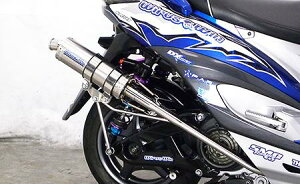 シグナスX(3型)台湾 SE465-1MS(O2センサー装着車) FP4 STレーシングマフラー ウイルズウィン(WirusWin)