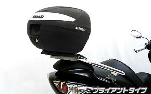 フォルツァ(MF08・前期) SHAD製リアボックス付 タンデムバー ブライアントタイプ ウイルズウィン(WirusWin)