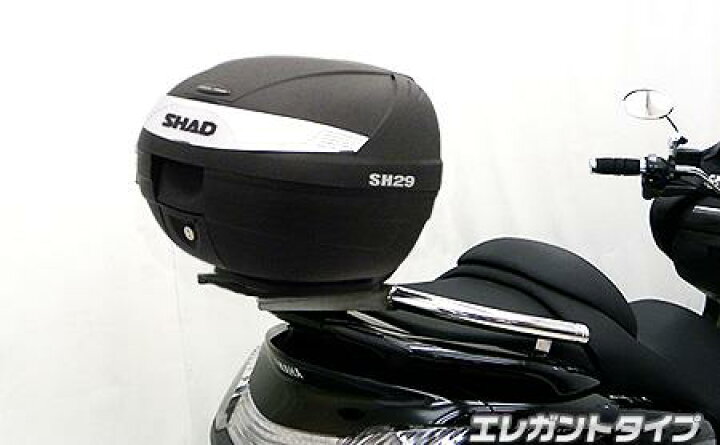 楽天市場】グランドマジェスティ SHAD製リアボックス付 タンデムバー 