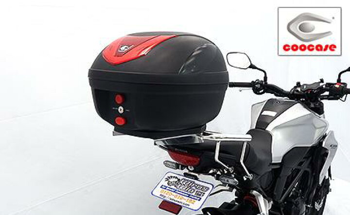 楽天市場 Cb250r 2bk Mc52 Coocase製リアボックス付きタンデムバー ウイルズウィン Wiruswin バイク メンテ館