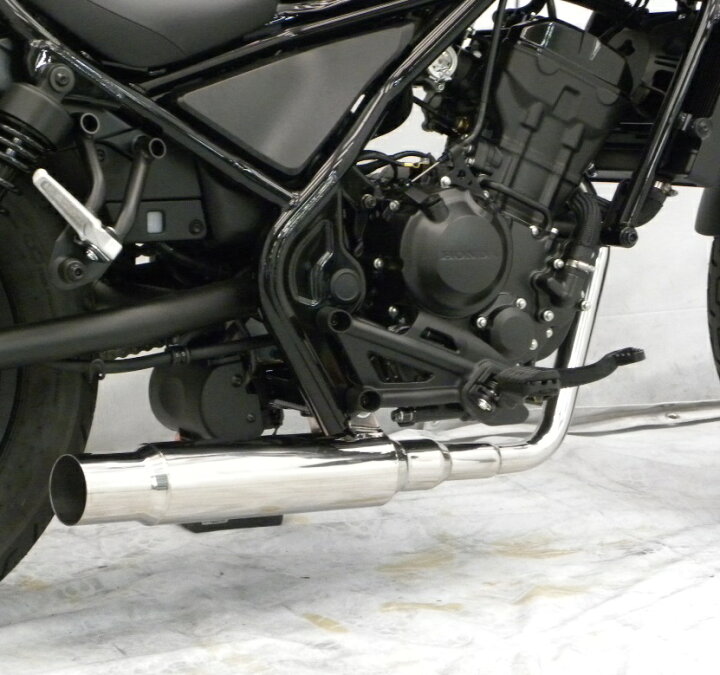 楽天市場】レブル250（Rebel250）2BK-MC49 グランドシャープマフラー 