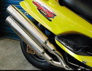 スタイリッシュツインマフラー バズーカータイプ ウイルズウィン(WirusWin)マジェスティ125